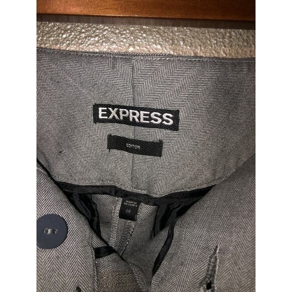 Express Editor Preppy Business Office Academia Professional Pants / Slacks 2R - Picture 4 of 8